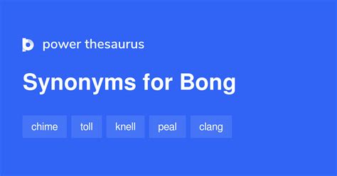 toll synonym|another word for bong.